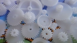 Plastic-gear-plastic-gear-reduction-gear-module-M0-5-crown-gear-teeth-more-specifications